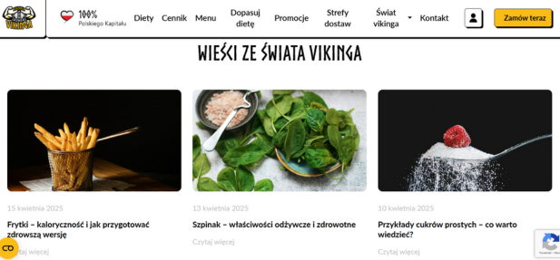 Kuchnia Vikinga wpis blogowy